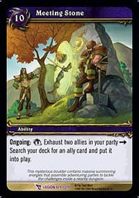 Meeting Stone - March of the Legion - WoW card