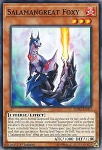 Salamangreat Foxy - Soul Fusion - YuGiOh card