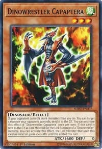Dinowrestler Capaptera - Soul Fusion - YuGiOh card
