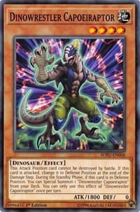 Dinowrestler Capoeiraptor - Soul Fusion - YuGiOh card