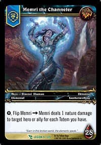 Memri the Channeler - March of the Legion - WoW card