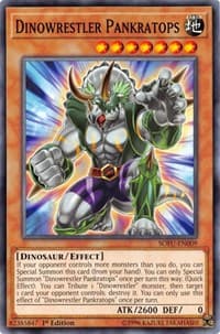 Dinowrestler Pankratops - Soul Fusion - YuGiOh card