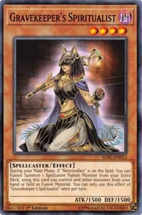 Gravekeeper's Spiritualist - Soul Fusion - YuGiOh card