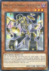 Orcust Cymbal Skeleton - Soul Fusion - YuGiOh card