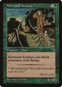 Norwood Archers - Portal Second Age - Magic: The Gathering card