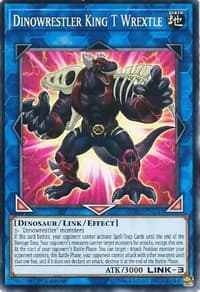 Dinowrestler King T Wrextle - Soul Fusion - YuGiOh card