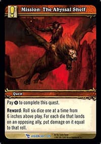 Mission: The Abyssal Shelf - March of the Legion - WoW card