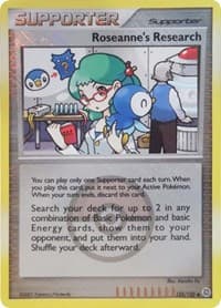 Roseanne's Research - 125/132 (League Promo) - League & Championship Cards - Pokemon card