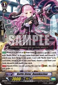 Battle Sister, Baumkuchen - Promo Cards - Cardfight Vanguard card