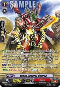 Lizard General, Conroe (BCS 2018) - Promo Cards - Cardfight Vanguard card