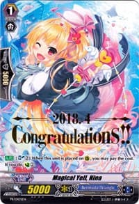 Magical Yell, Nina - PR/0435EN (Hot Stamp) - Promo Cards - Cardfight Vanguard card