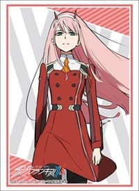 Bushiroad Sleeve Collection HG Vol.1698: Darling in the Franxx - Zero Two (60-Pack) - Bushiroad Card Sleeves - Card Sleeves card