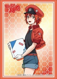 Bushiroad Sleeve Collection HG Vol.1709: Cells at Work! - Red Blood Cell (60-Pack) - Bushiroad Card Sleeves - Card Sleeves card