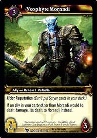 Neophyte Morandi - March of the Legion - WoW card