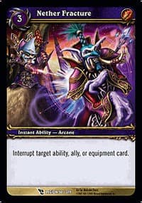 Nether Fracture - March of the Legion - WoW card