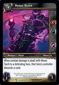 Nexus Torch - March of the Legion - WoW card