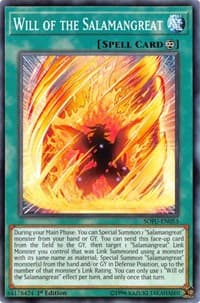 Will of the Salamangreat - Soul Fusion - YuGiOh card