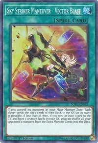 Sky Striker Maneuver - Vector Blast - Soul Fusion - YuGiOh card