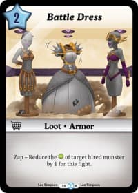 Battle Dress - Fashion Furious - Munchkin CCG card