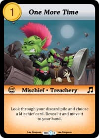 One More Time - Fashion Furious - Munchkin CCG card