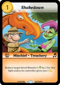 Shakedown - Fashion Furious - Munchkin CCG card