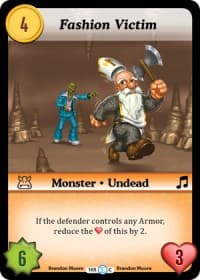 Fashion Victim - Fashion Furious - Munchkin CCG card