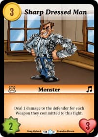 Sharp Dressed Man - Fashion Furious - Munchkin CCG card