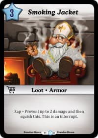 Smoking Jacket - Fashion Furious - Munchkin CCG card