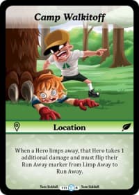 Camp Walkitoff - Fashion Furious - Munchkin CCG card