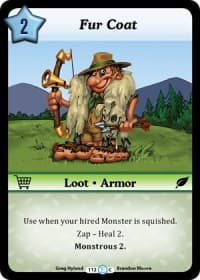 Fur Coat - Fashion Furious - Munchkin CCG card