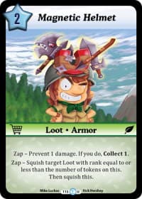 Magnetic Helmet - Fashion Furious - Munchkin CCG card