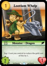 Lootium Whelp - Fashion Furious - Munchkin CCG card