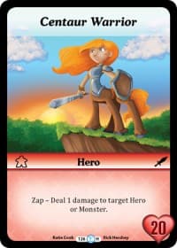Centaur Warrior (Foil) - Fashion Furious - Munchkin CCG card
