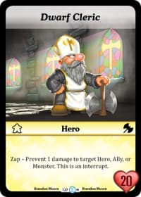 Dwarf Cleric (Foil) - Fashion Furious - Munchkin CCG card