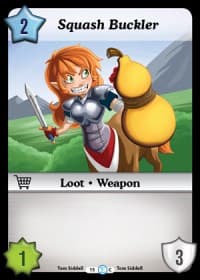 Squash Buckler - Fashion Furious - Munchkin CCG card