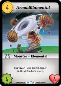 Armadillamental - Fashion Furious - Munchkin CCG card
