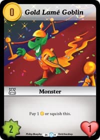Gold Lamé Goblin - Fashion Furious - Munchkin CCG card