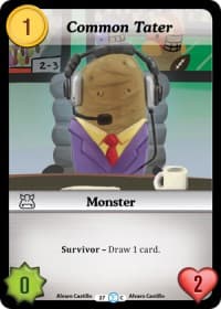 Common Tater - Fashion Furious - Munchkin CCG card