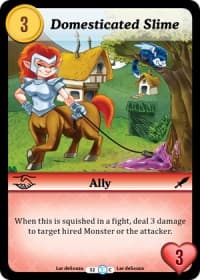 Domesticated Slime - Fashion Furious - Munchkin CCG card