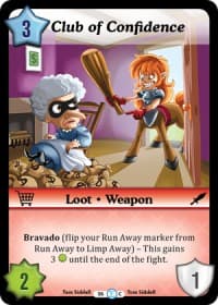 Club of Confidence - Fashion Furious - Munchkin CCG card