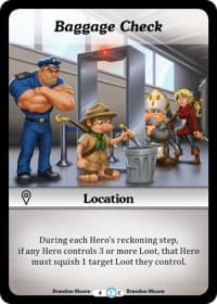 Baggage Check - Fashion Furious - Munchkin CCG card
