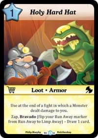 Holy Hard Hat - Fashion Furious - Munchkin CCG card