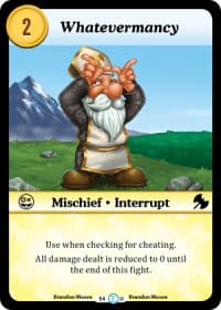 Whatevermancy - Fashion Furious - Munchkin CCG card