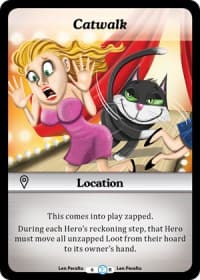 Catwalk - Fashion Furious - Munchkin CCG card