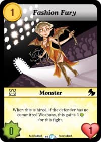 Fashion Fury - Fashion Furious - Munchkin CCG card
