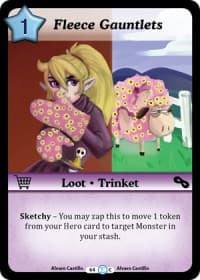 Fleece Gauntlets - Fashion Furious - Munchkin CCG card