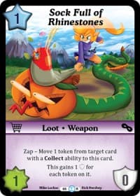 Sock Full of Rhinestones - Fashion Furious - Munchkin CCG card