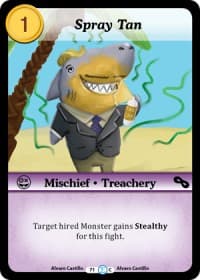 Spray Tan - Fashion Furious - Munchkin CCG card