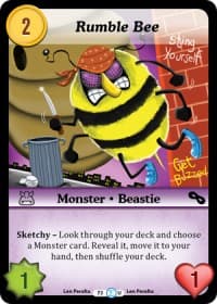 Rumble Bee - Fashion Furious - Munchkin CCG card