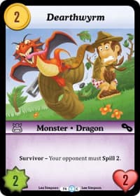 Dearthwyrm - Fashion Furious - Munchkin CCG card